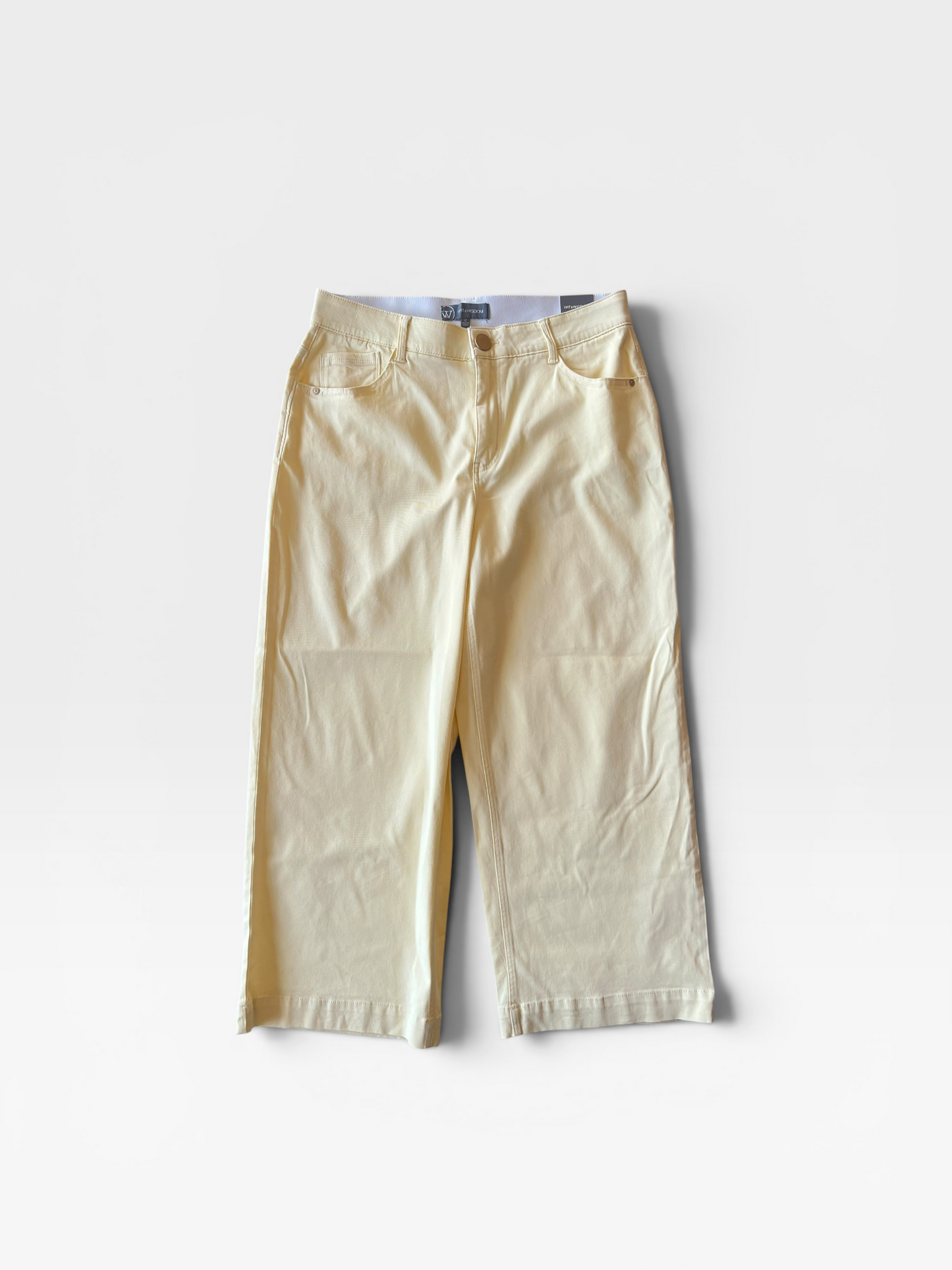YELLOW WIT & WISDOM WIDE LEG PANTS (NWT $88) 12
