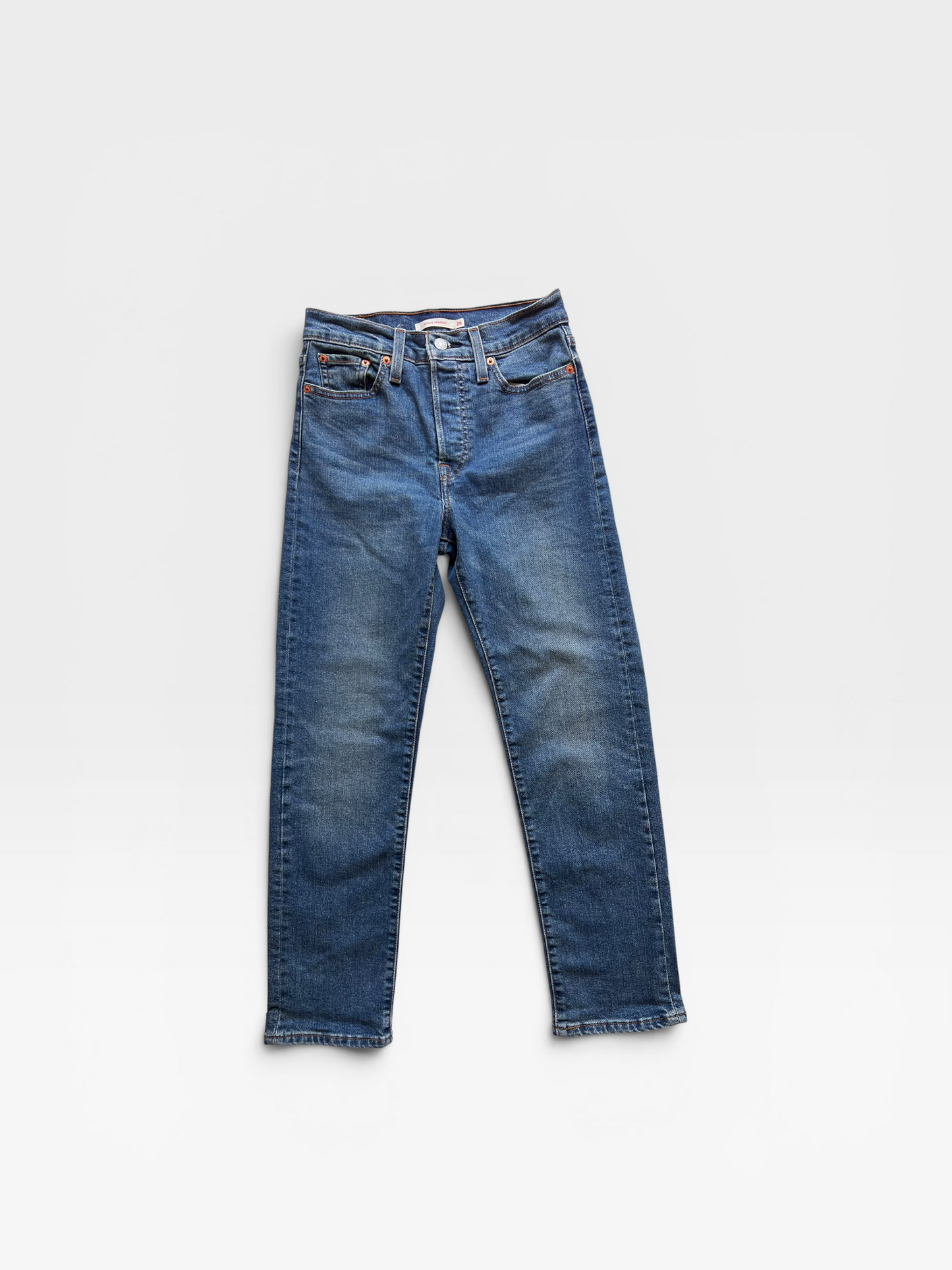 DENIM LEVI WEDGIE STRIAGHT JEANS 26