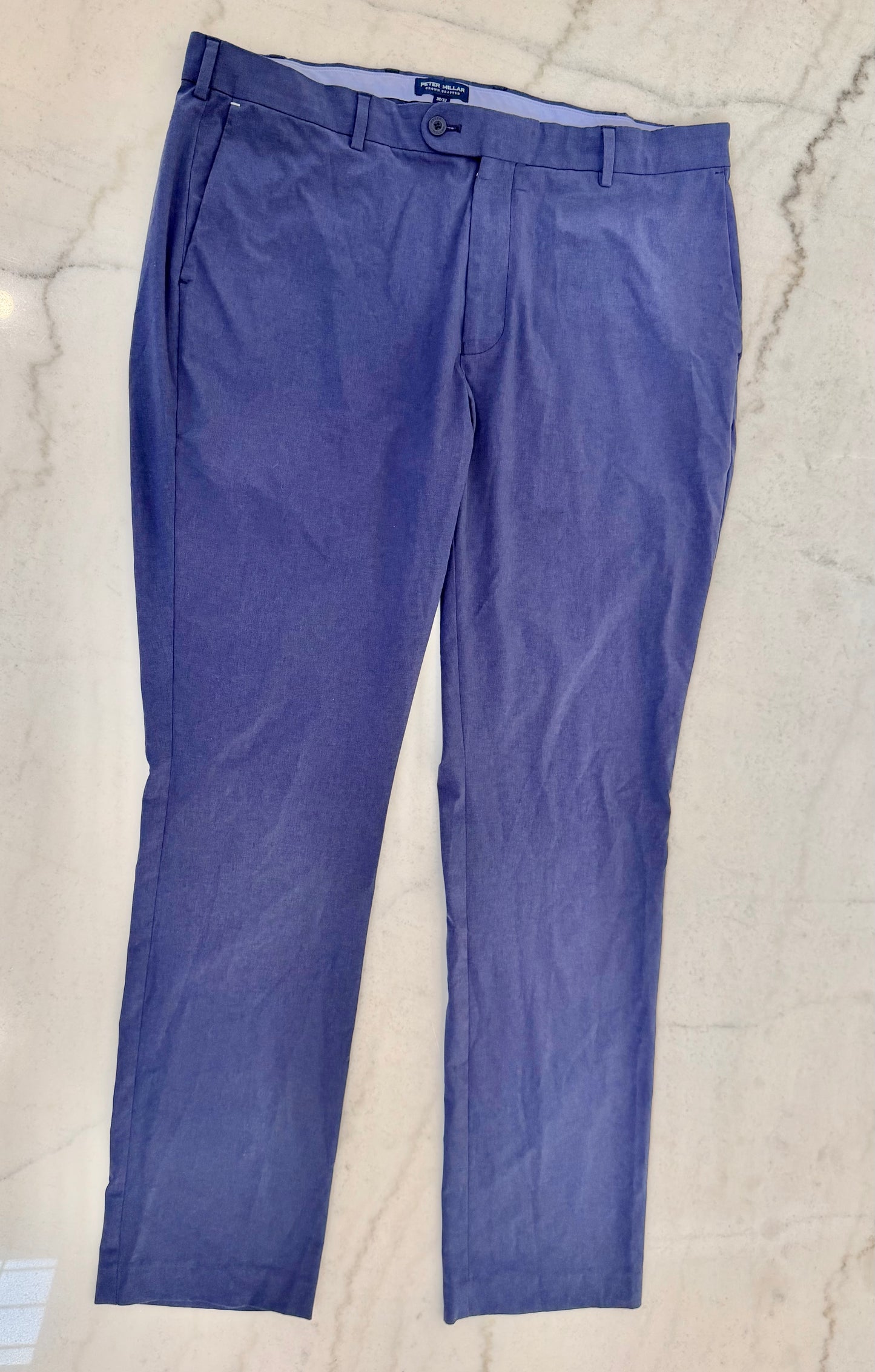 NAVY NPETER MILLAR PANTS 38X32 (ORG$188)
