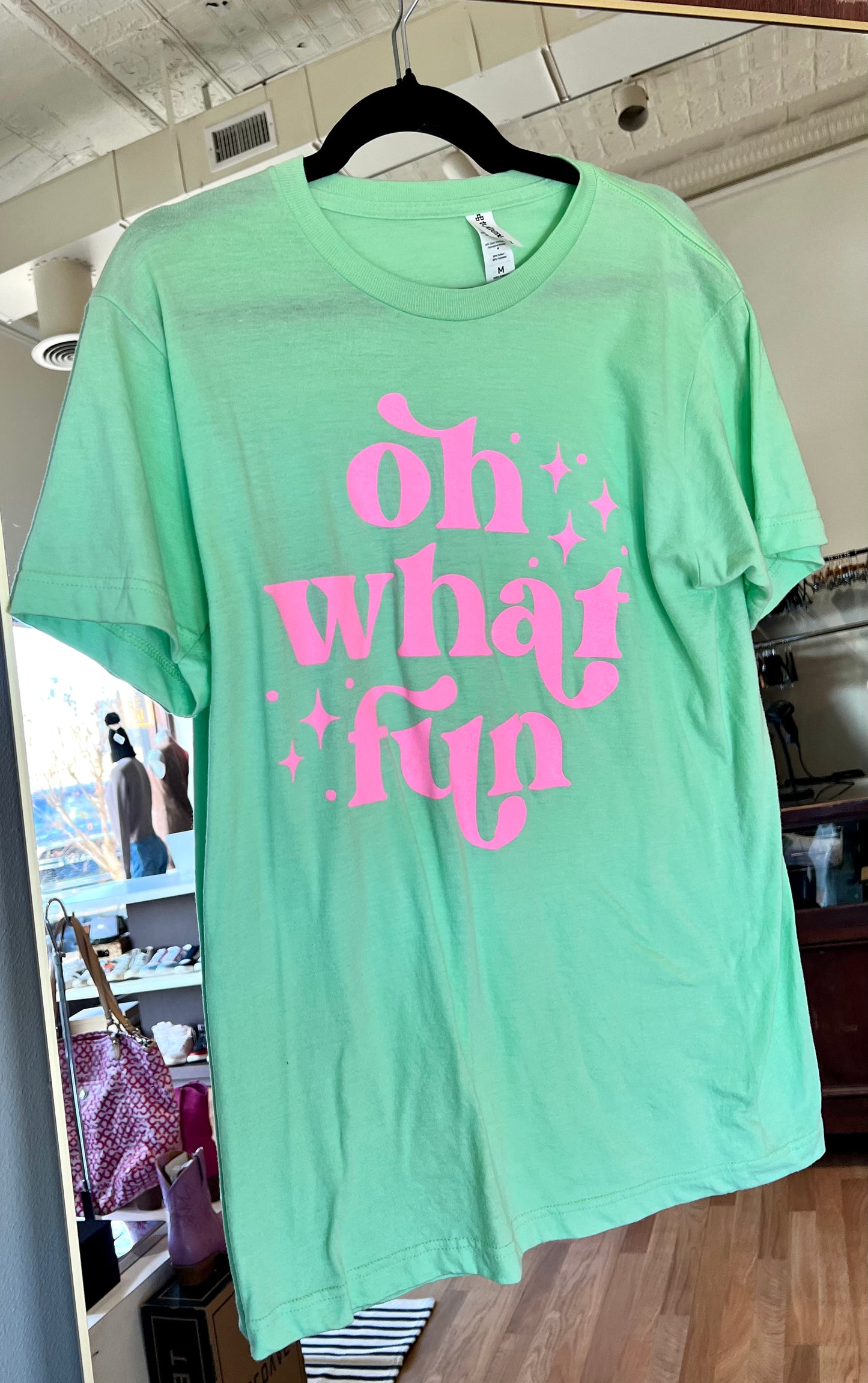 OH WHAT FUN TEE MEDIUM