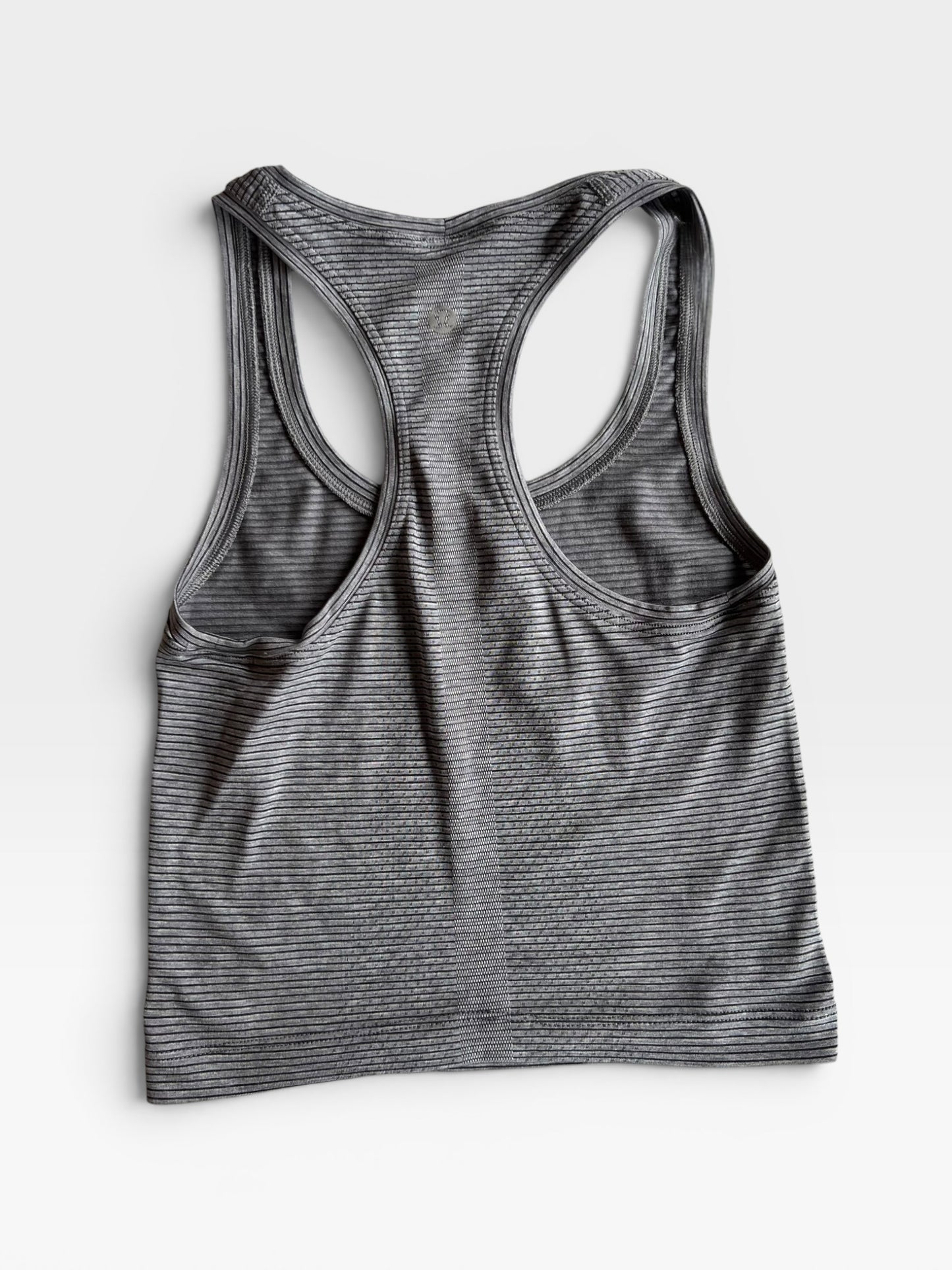 GREY AND BLACK LULULEMON TANK 2