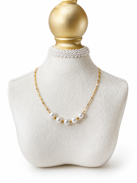 NON TARNISH PEARL NECKLACE
