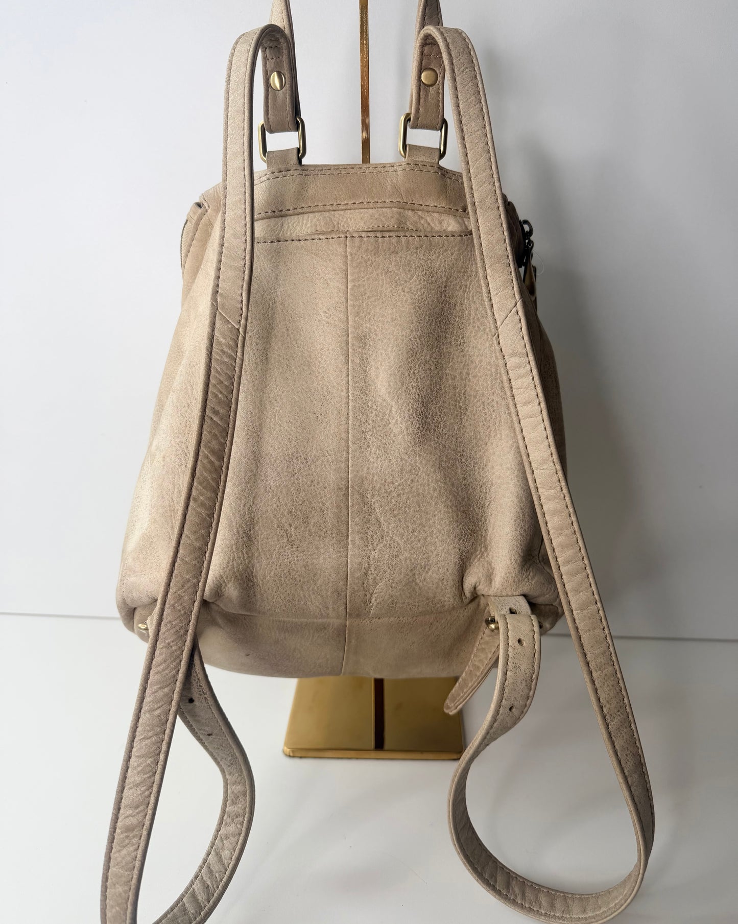 HOBO BACKPACK (ORG. $298) BUFFED GOLD