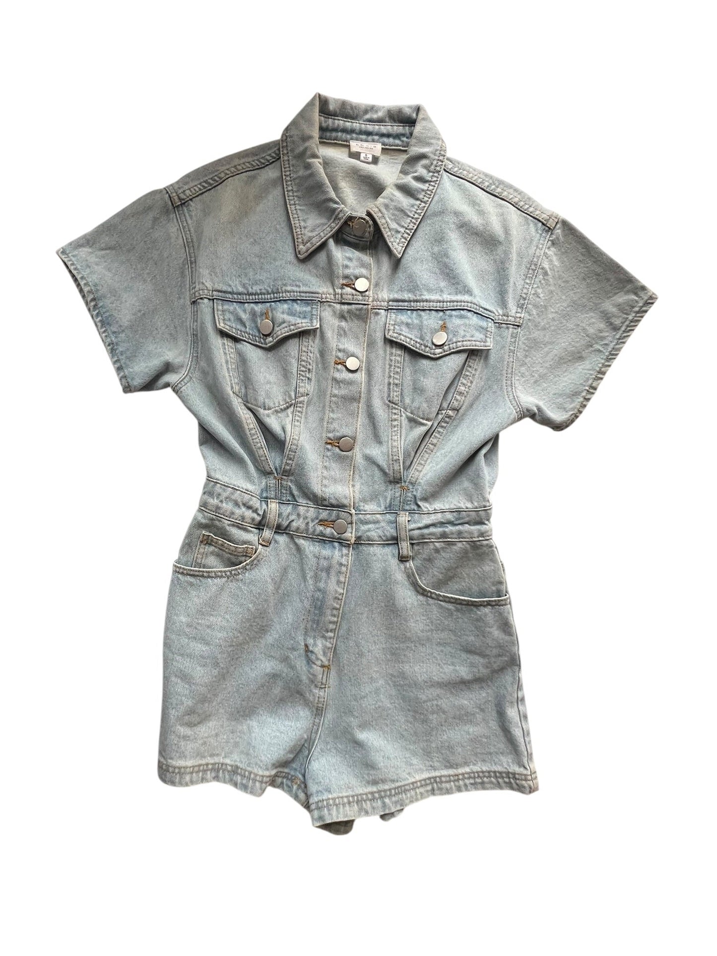 DENIM LELIS ROMPER SMALL
