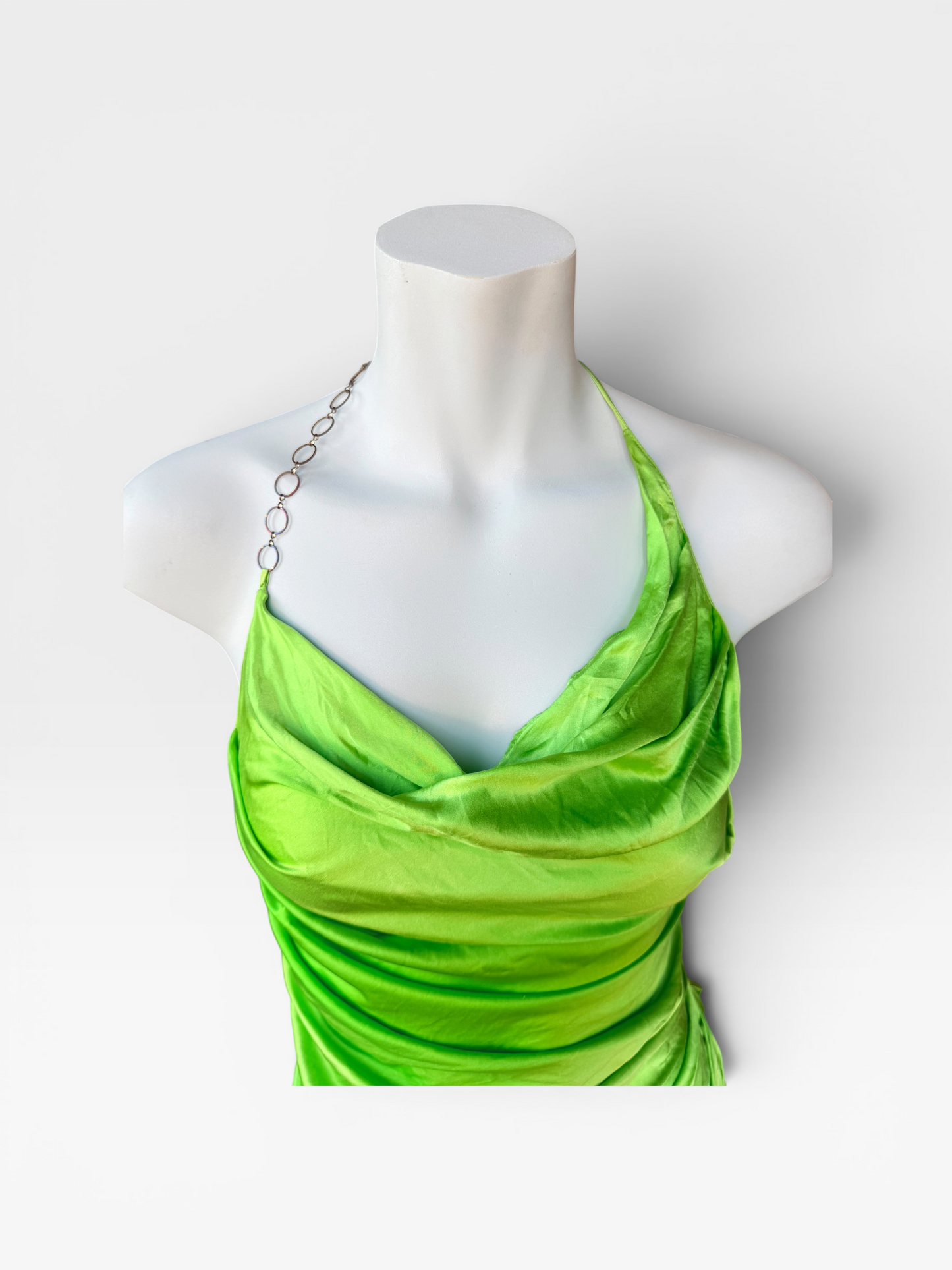 LIME AMANDA UPRICHARD DRESS SMALL