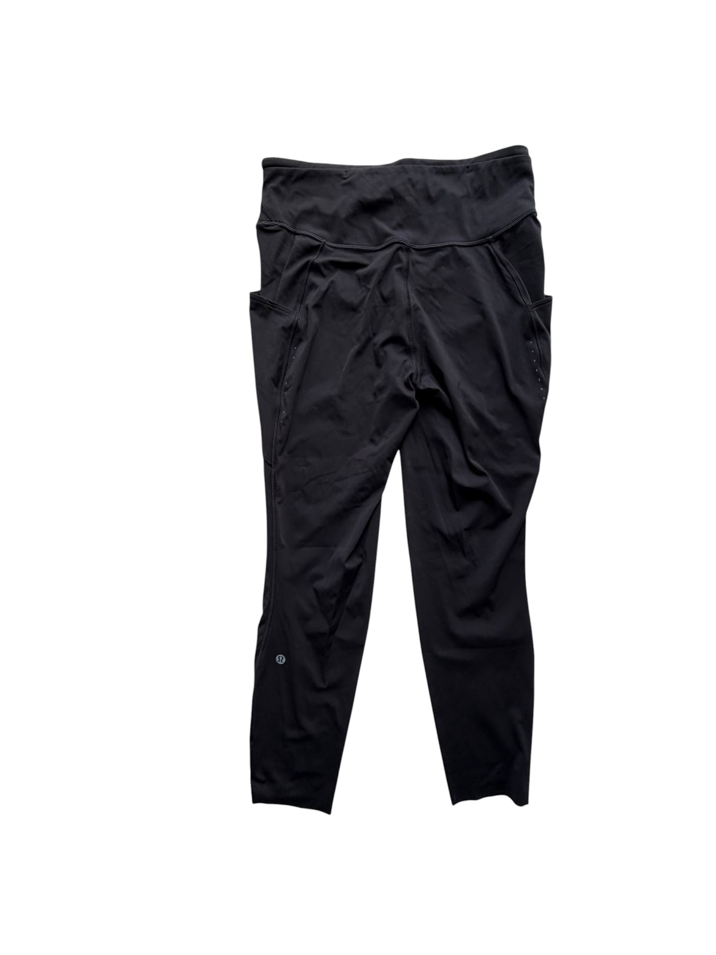 BLACK LULULEMON LEGGINGS 10