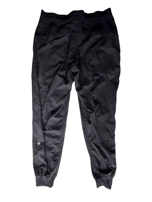 BLACK LULULEMON JOGGERS 10