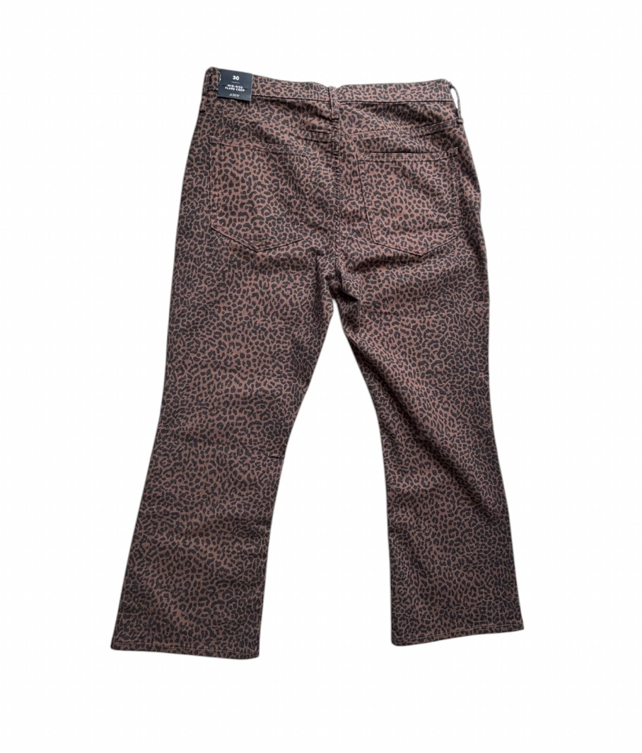CHEETAH J.CREW PANTS (NWT) 30