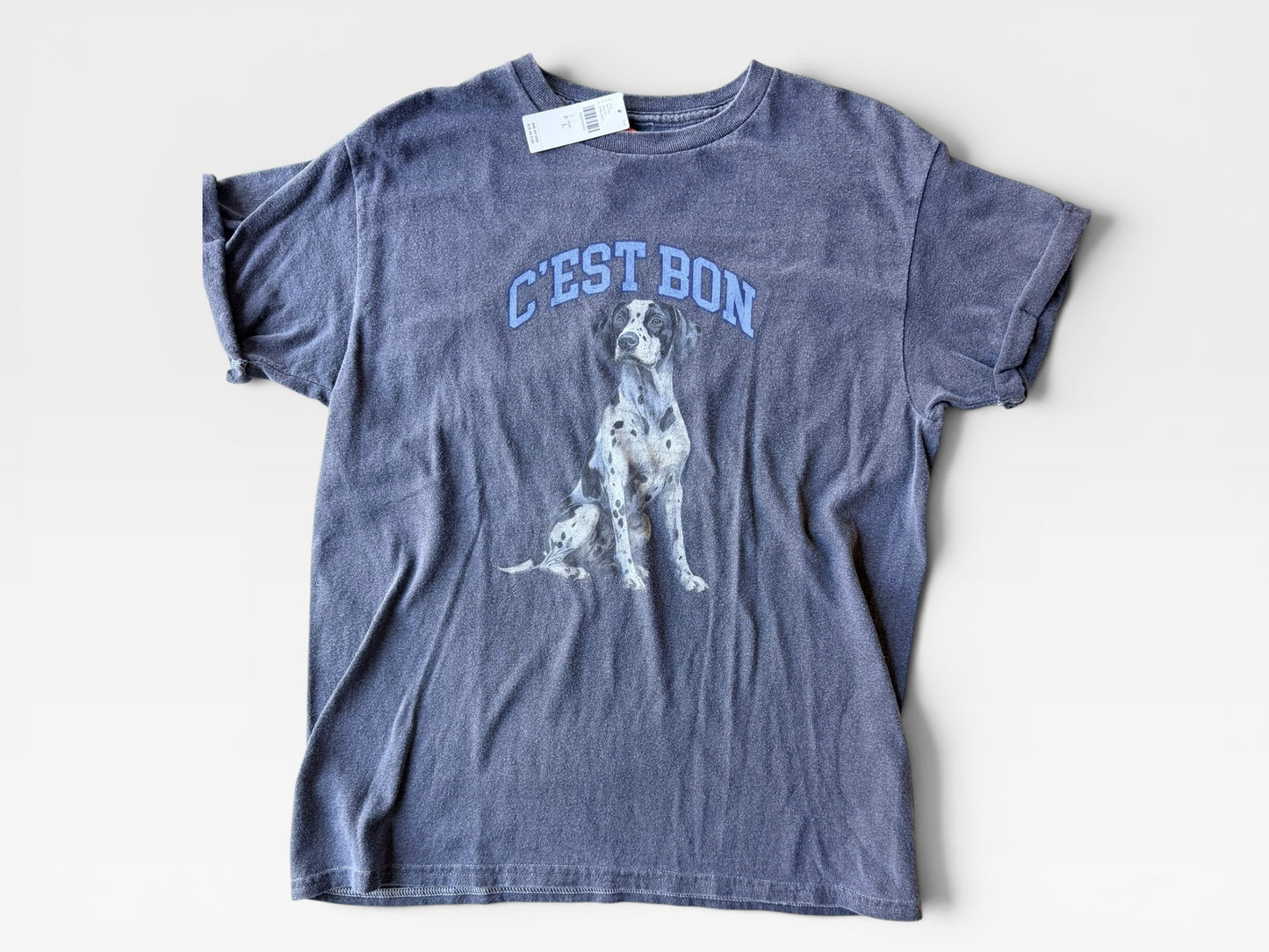 GRAPHIC ANTHROPOLGIE TEE (NWT $68) L