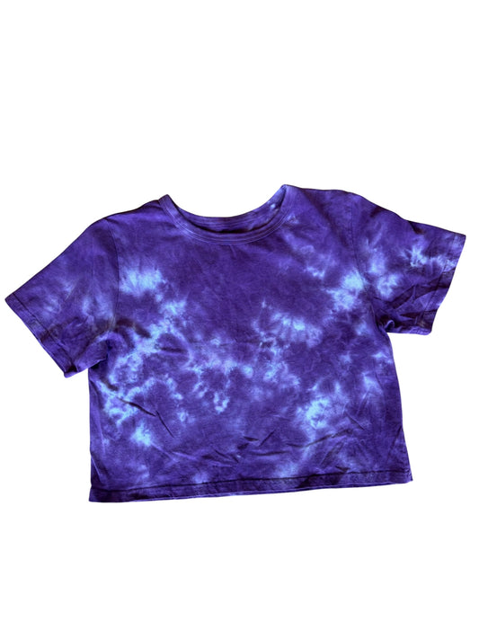 PURPLE BUDDY LOVE TIE DYE TSHIRT S