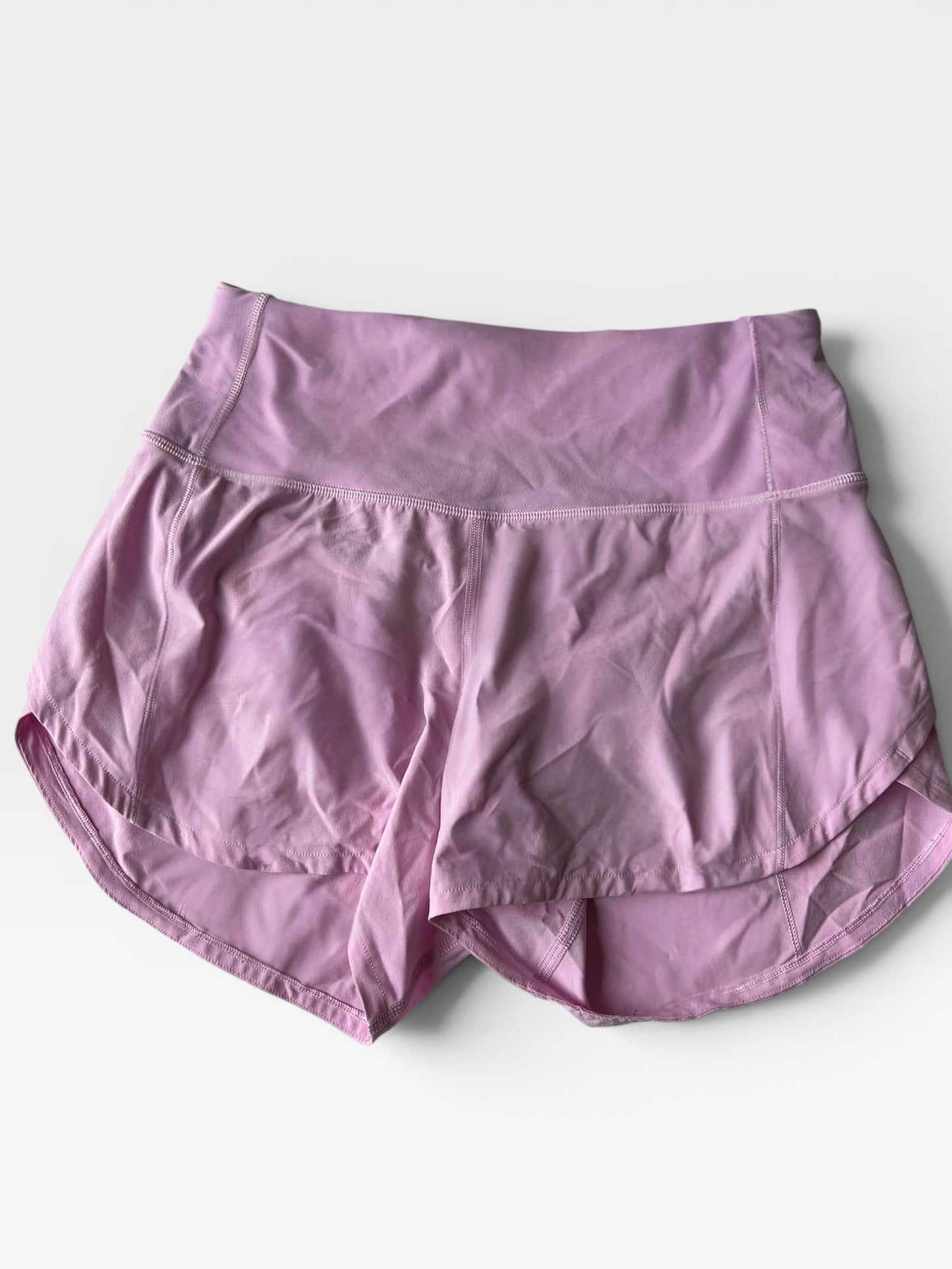 PINK LULULEMON SHORTS 2
