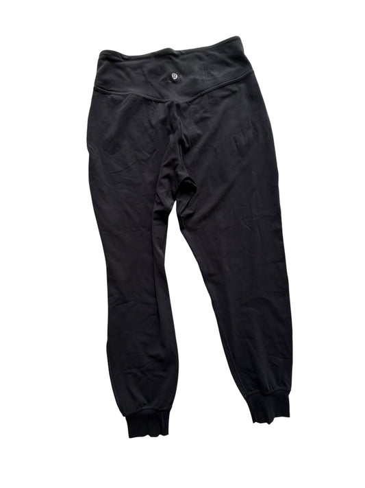 BLACK LULULEMON JOGGERS 8