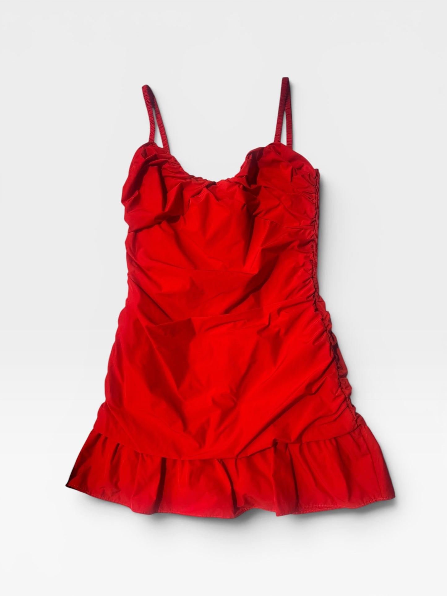 RED AMANDA UPRICHARD ROMPER (NWT $250) L