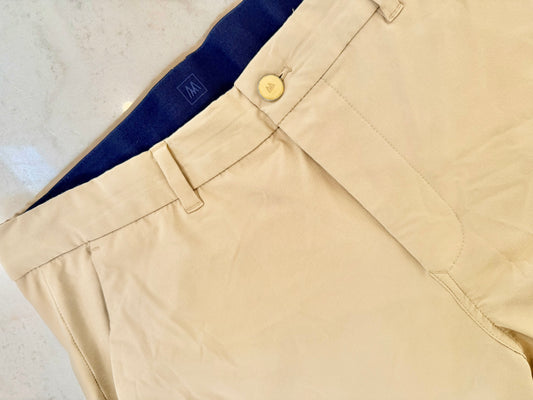 TAN MIZZEN + MAIN PANTS 38X32 (ORG$158)