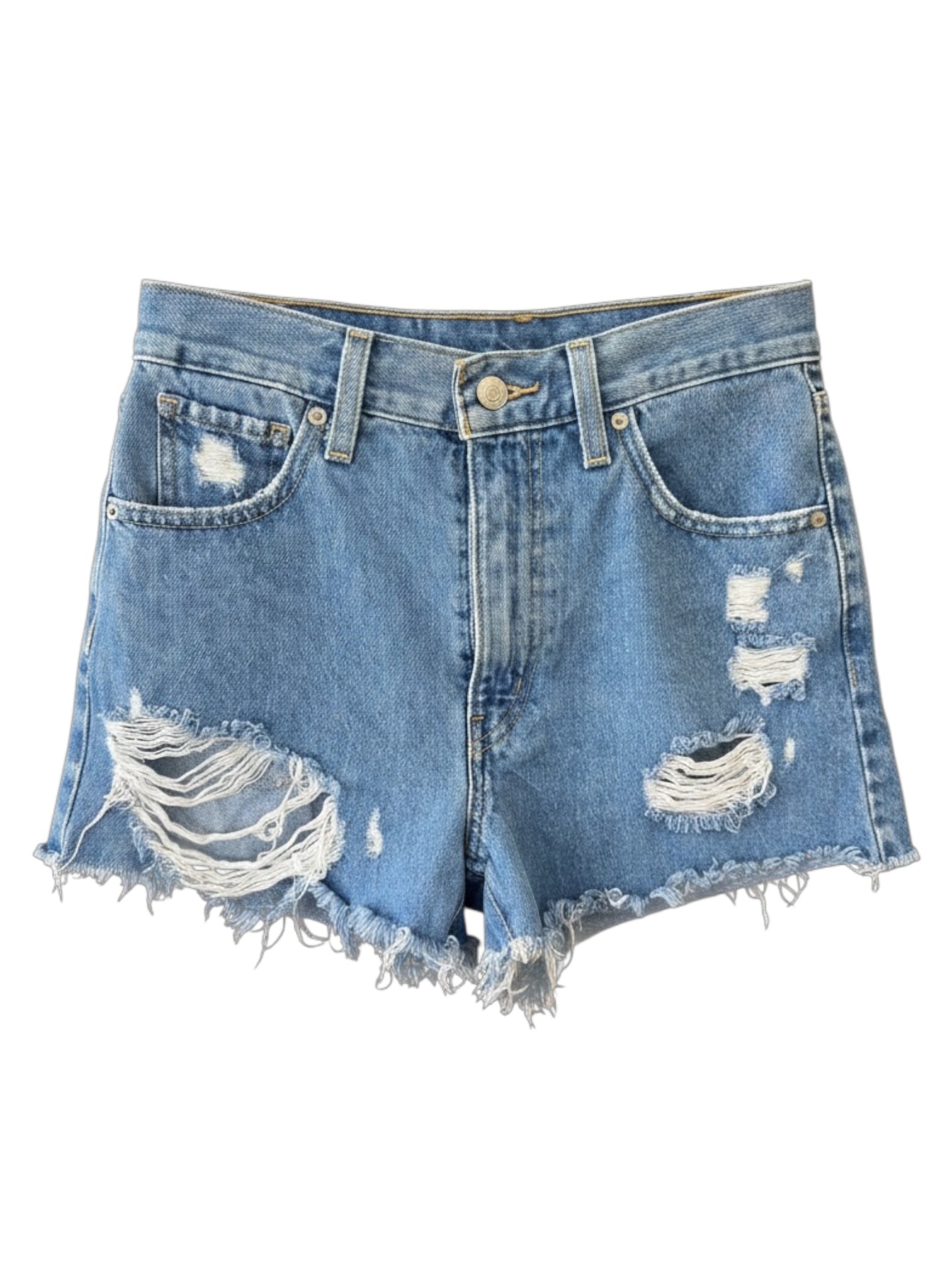 DENIM LEVI SHORTS 25