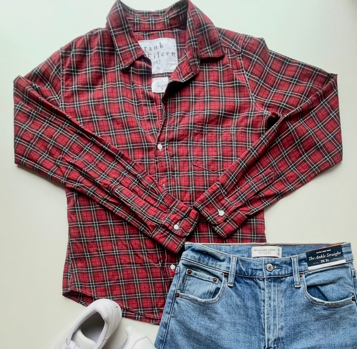 FRANK AND EILEEN TOP SIZE XS