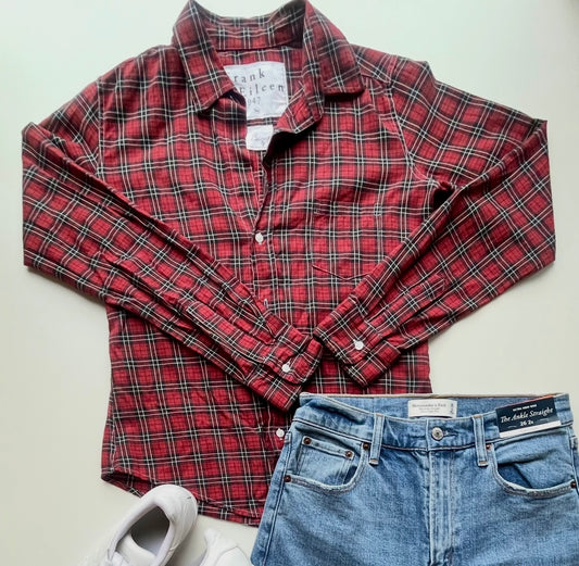 FRANK AND EILEEN TOP SIZE XS