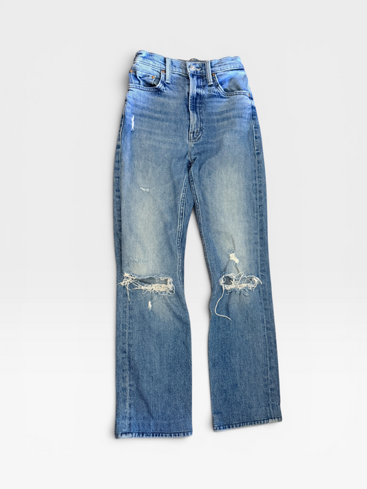 MOTHER SUPERIOR RIDER ANKLE JEANS 24