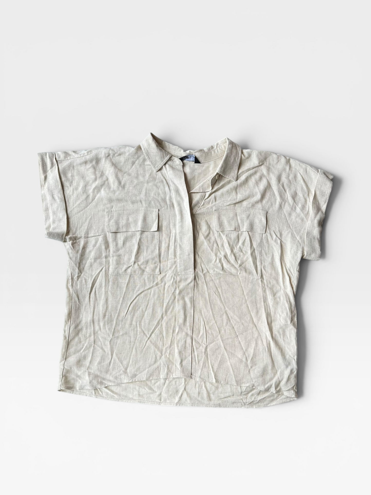 TAN VERA WANG TOP XL
