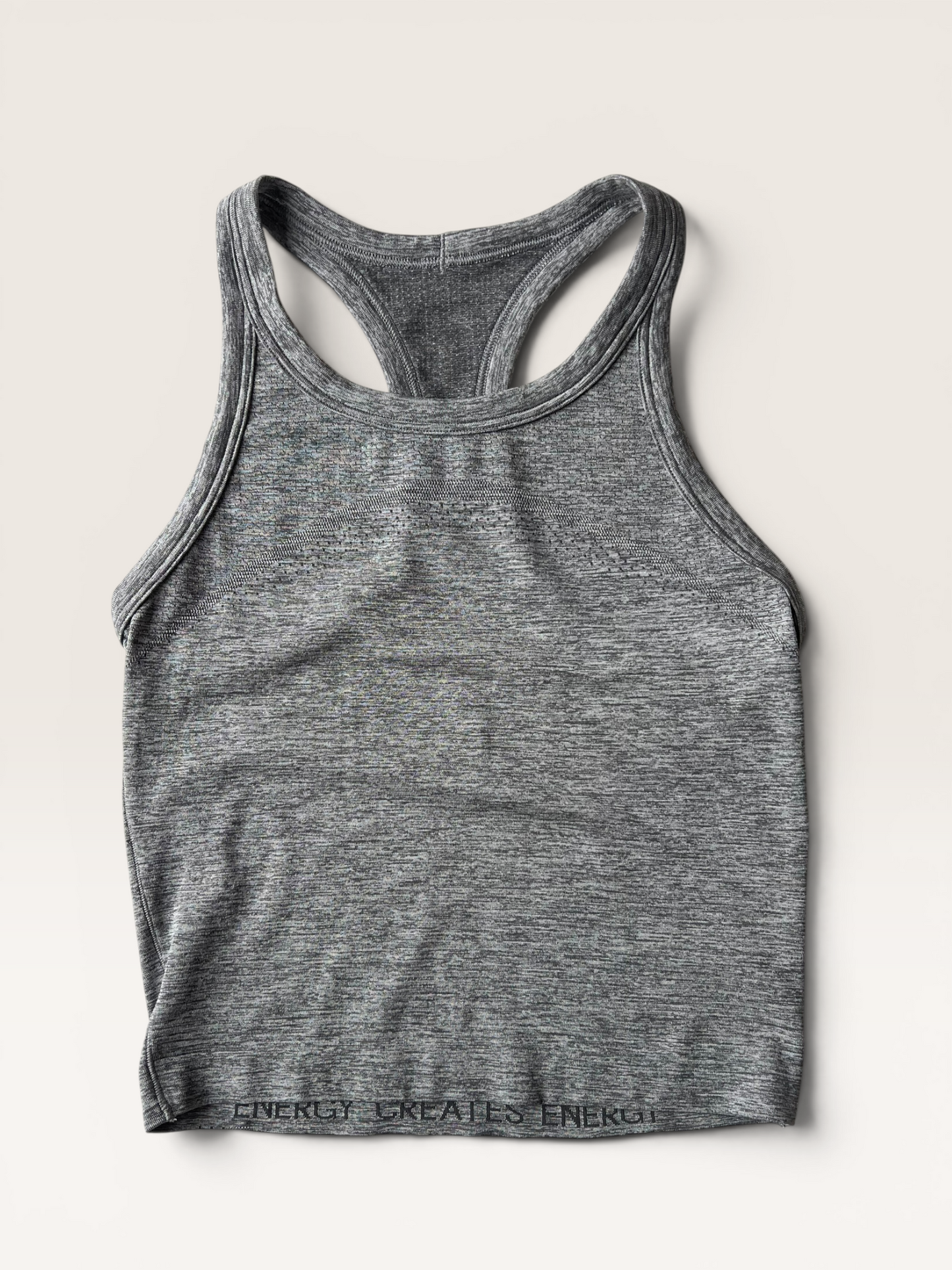 GREY LULULEMON TANK 4