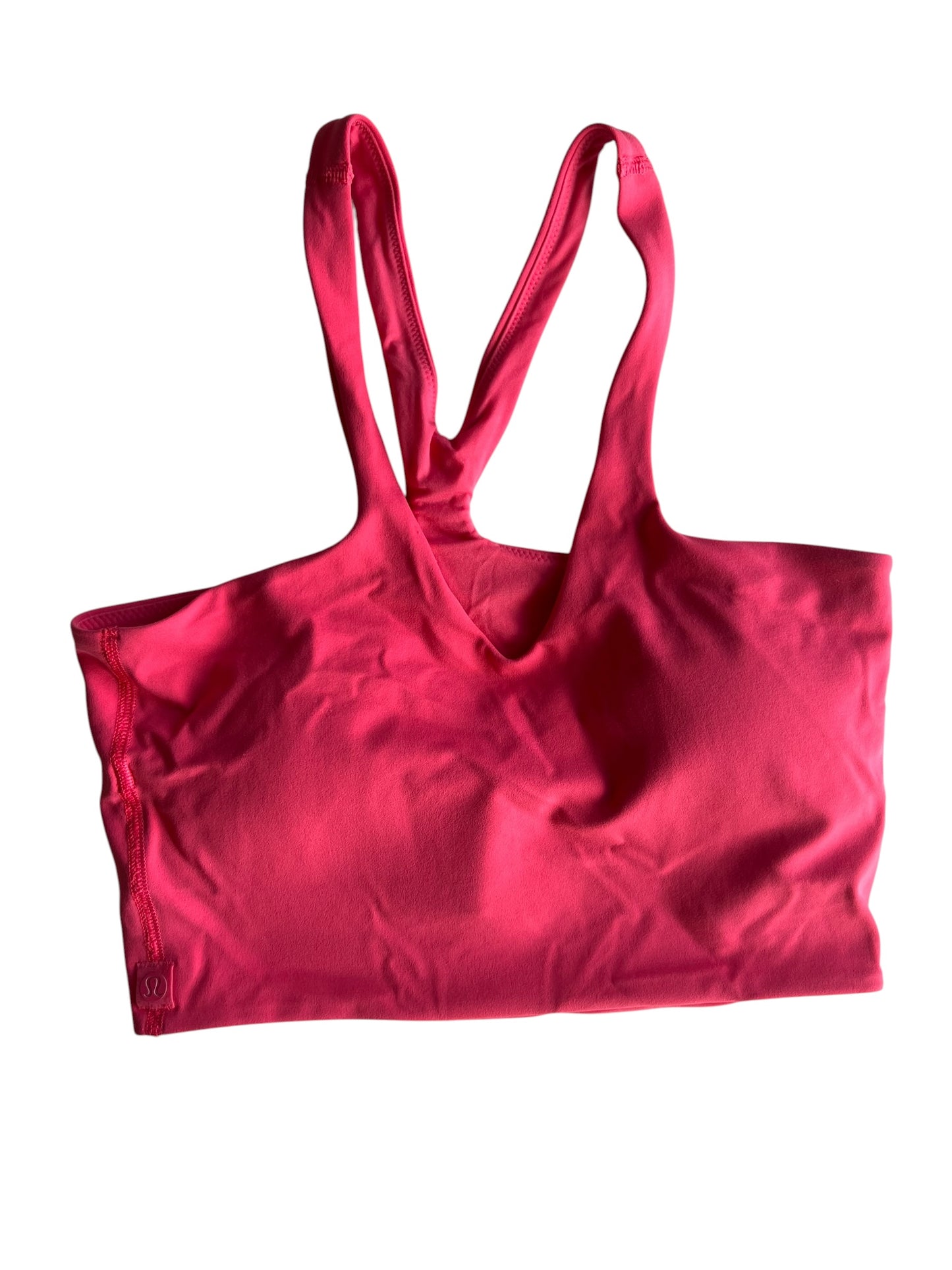CORAL LULULEMON BRA XXS/XS