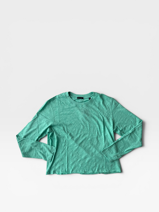 TEAL ATM LONGSLEEVE TOP (NWT $115) L