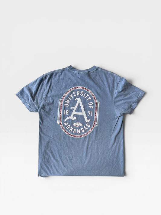 BLUE ARKANSAS TSHIRT M
