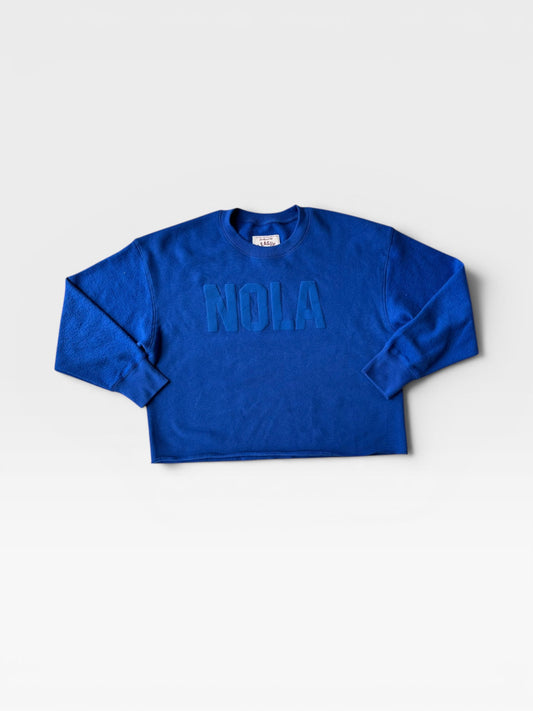 ROYAL BLUE NOLA LEAGUE PULLOVER M