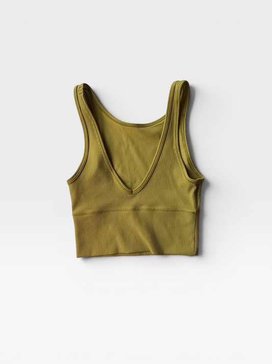 GREEN LULULEMON BRA 4