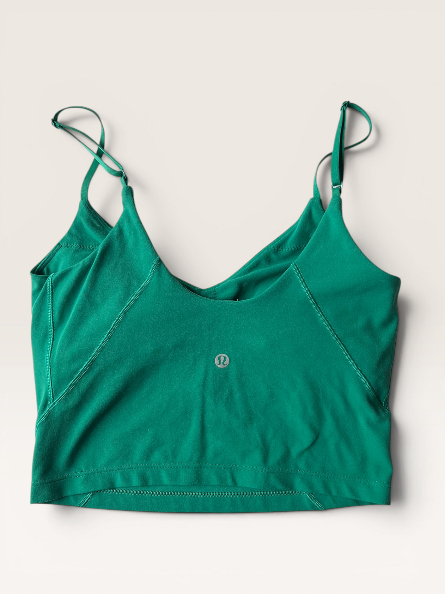 GREEN LULULEMON TANK 4