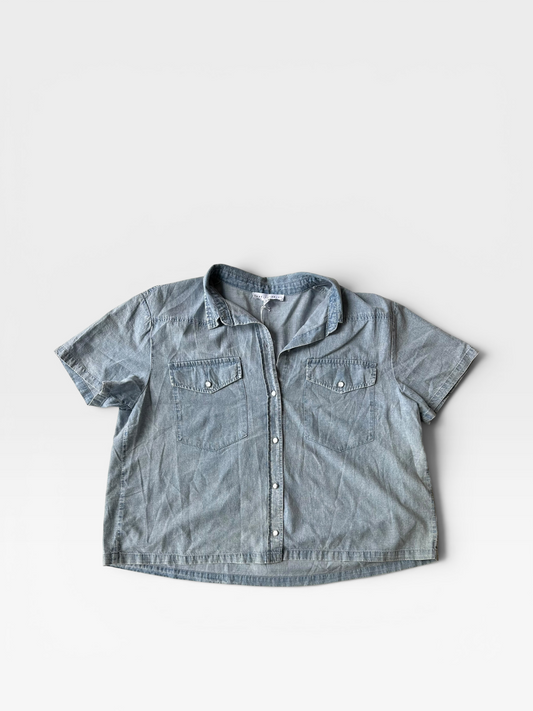 DENIM JANE & DELANCY TOP (NWT) XL