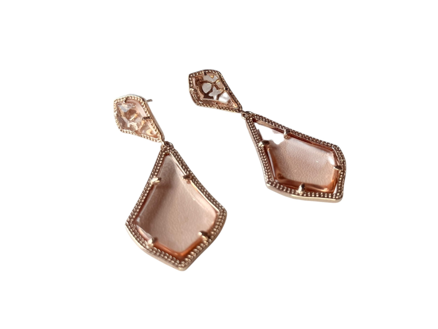 ROSE GOLD KENDRA SCOTT EARRINGS