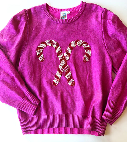 QUEEN OF SPARKLES SWEATER L (ORG. $180)