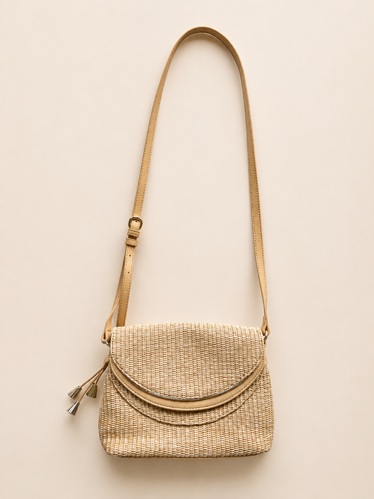 LAUREN CONCRAD WOVEN PURSE