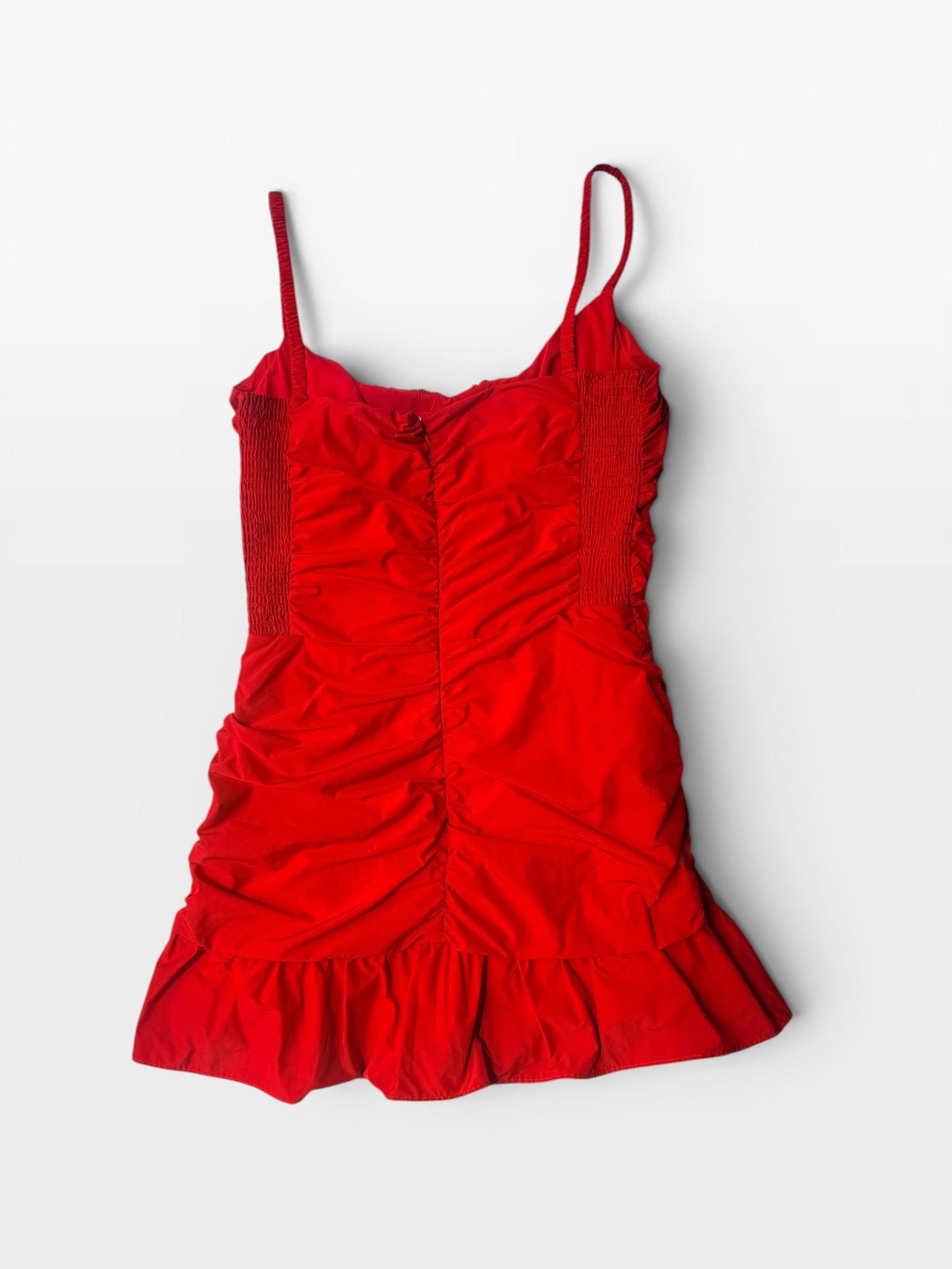 RED AMANDA UPRICHARD ROMPER (NWT $250) L