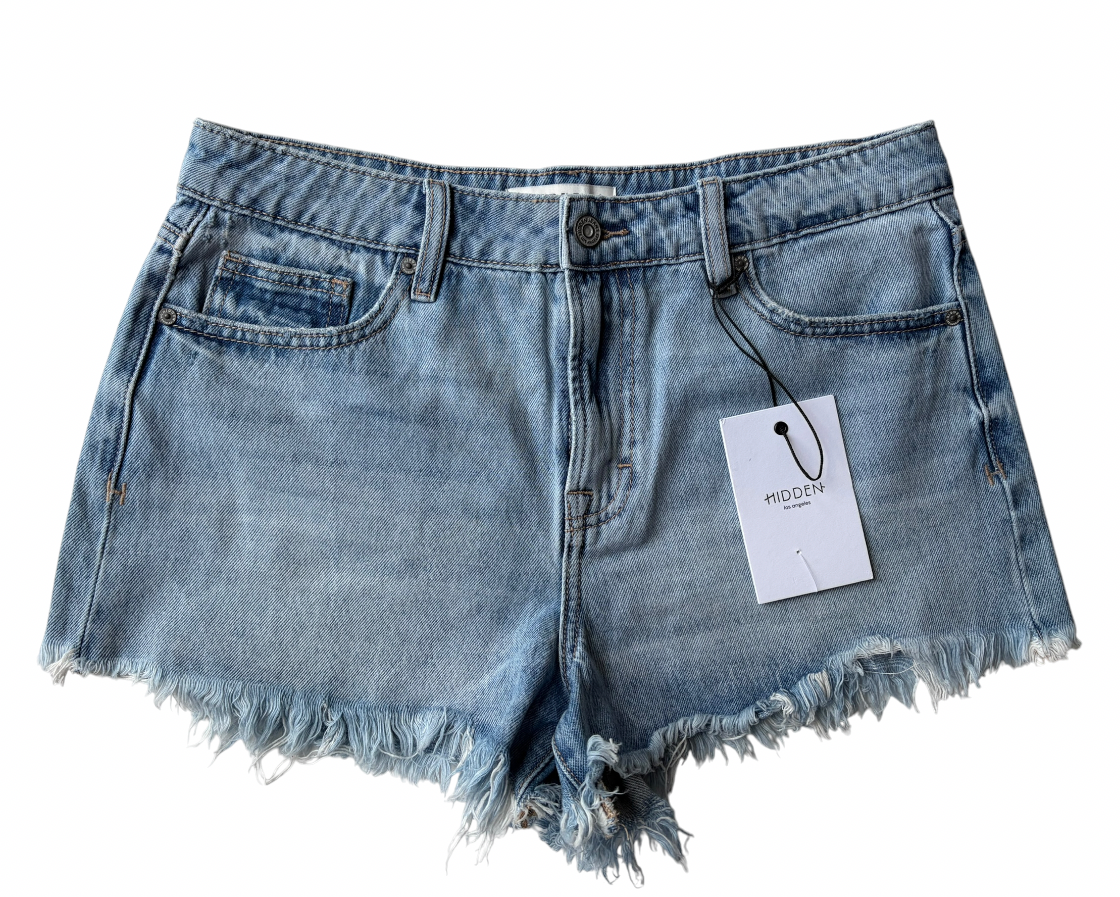 HIDDEN DENIM SHORTS (NWT) M