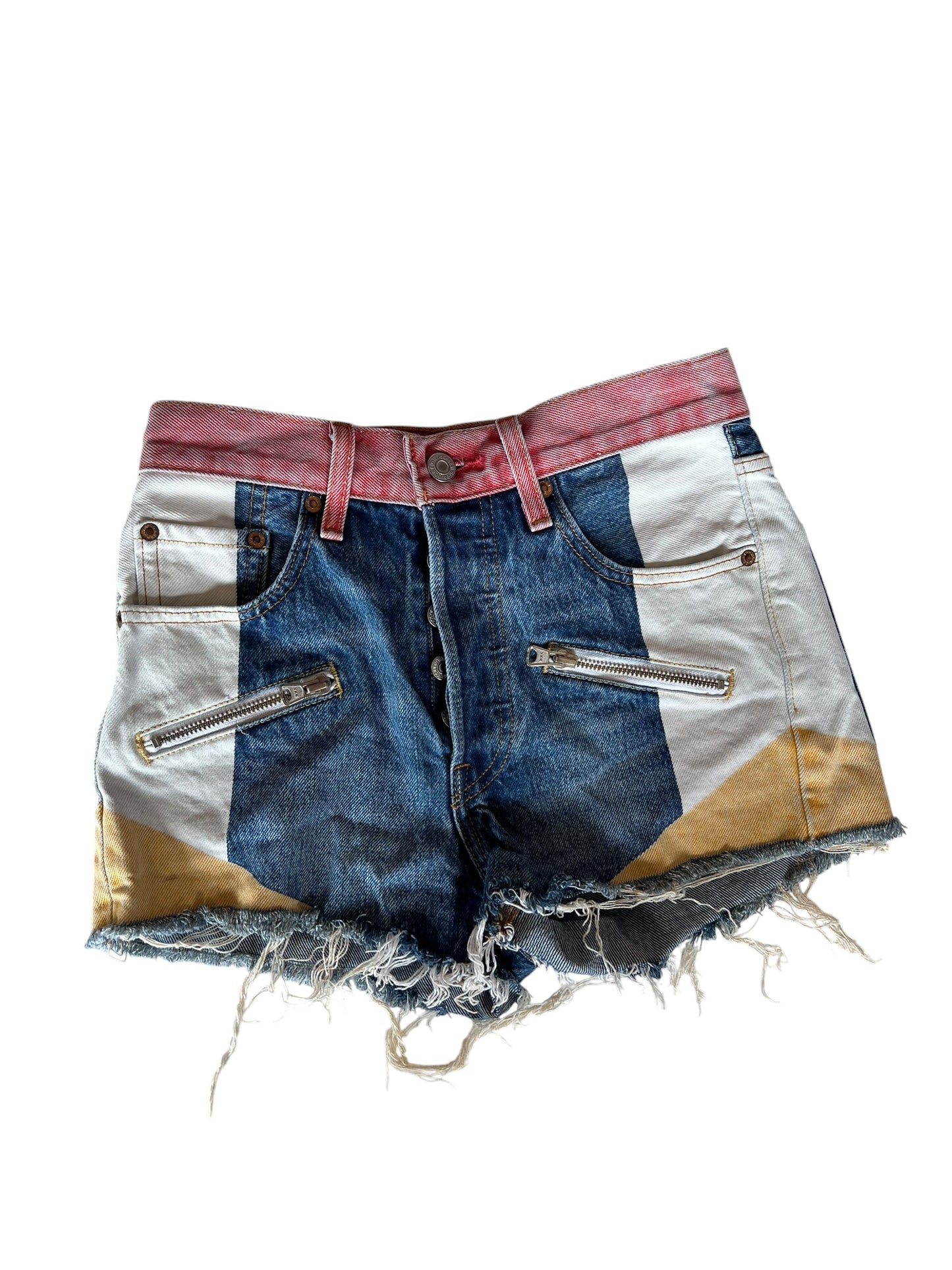 LEVI SHORTS (RED,WHITE,YELLOW) 24