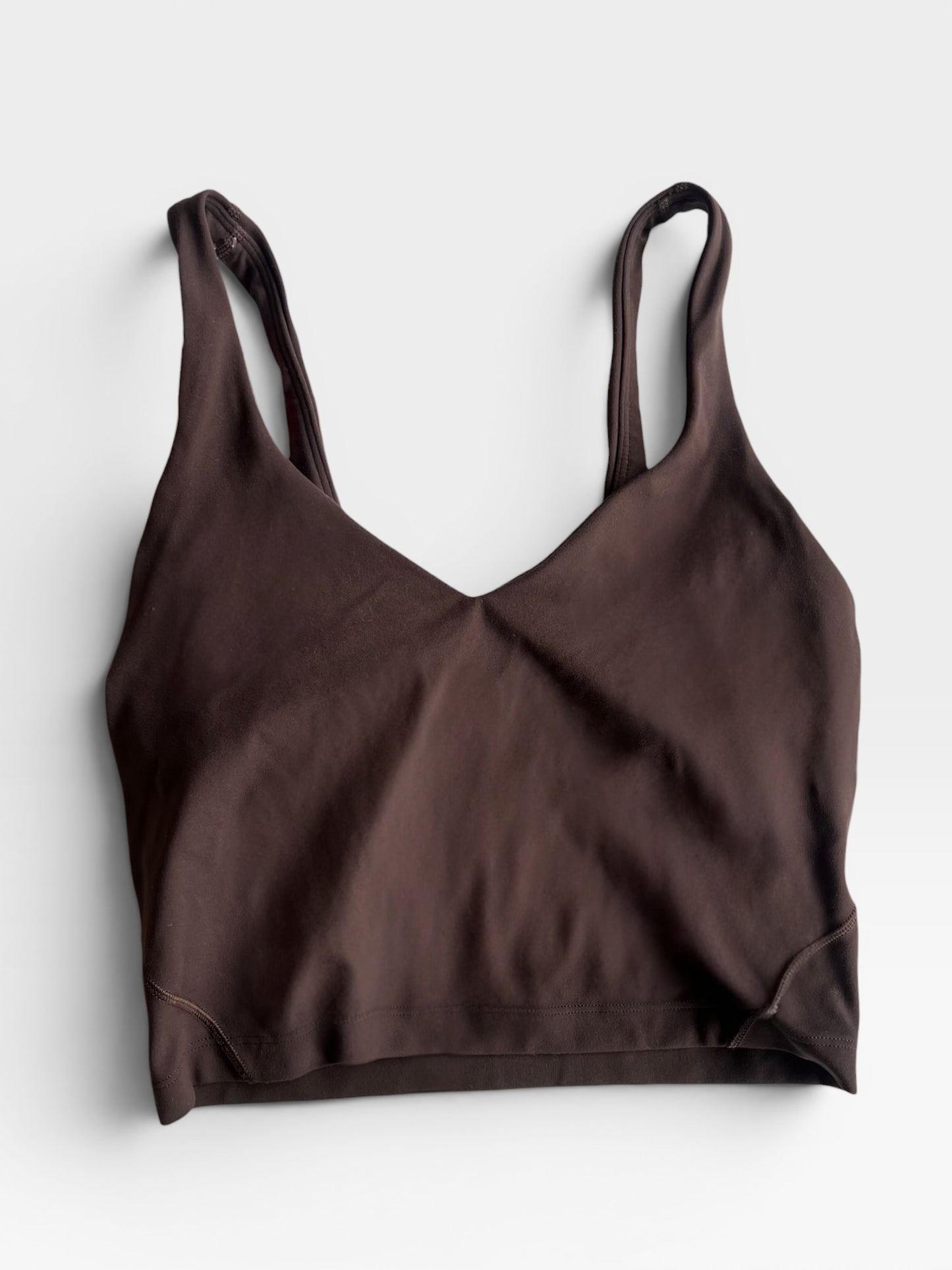 BROWN LULULEMON TANK 4