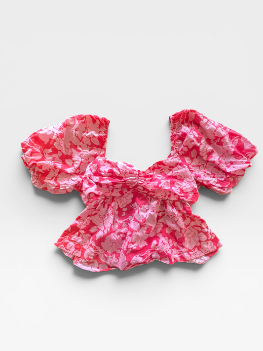 PINK FREE THE ROSES TOP M