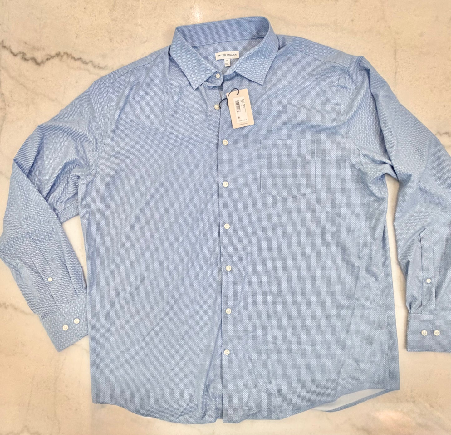 PETER MILLAR BUTTON UP XL