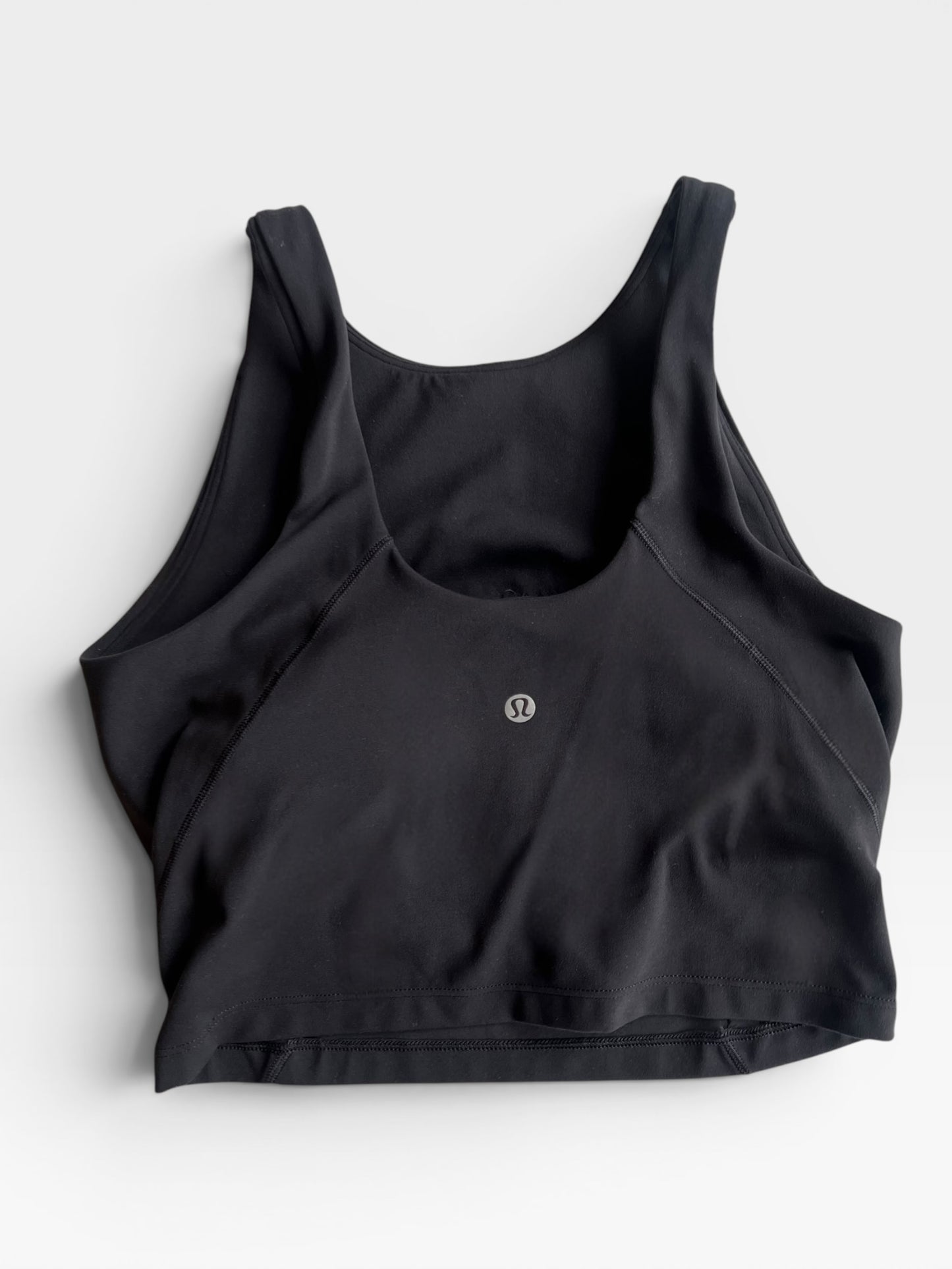 BLACK LULULEMON TANK 6