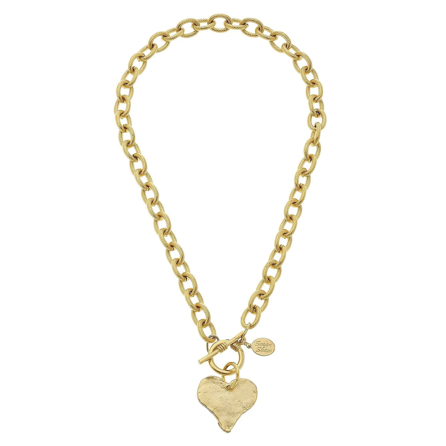 SUSAN SHAW HEART NECKLACE