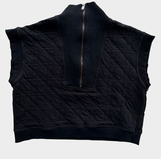 BLACK ENTRO VEST LARGE