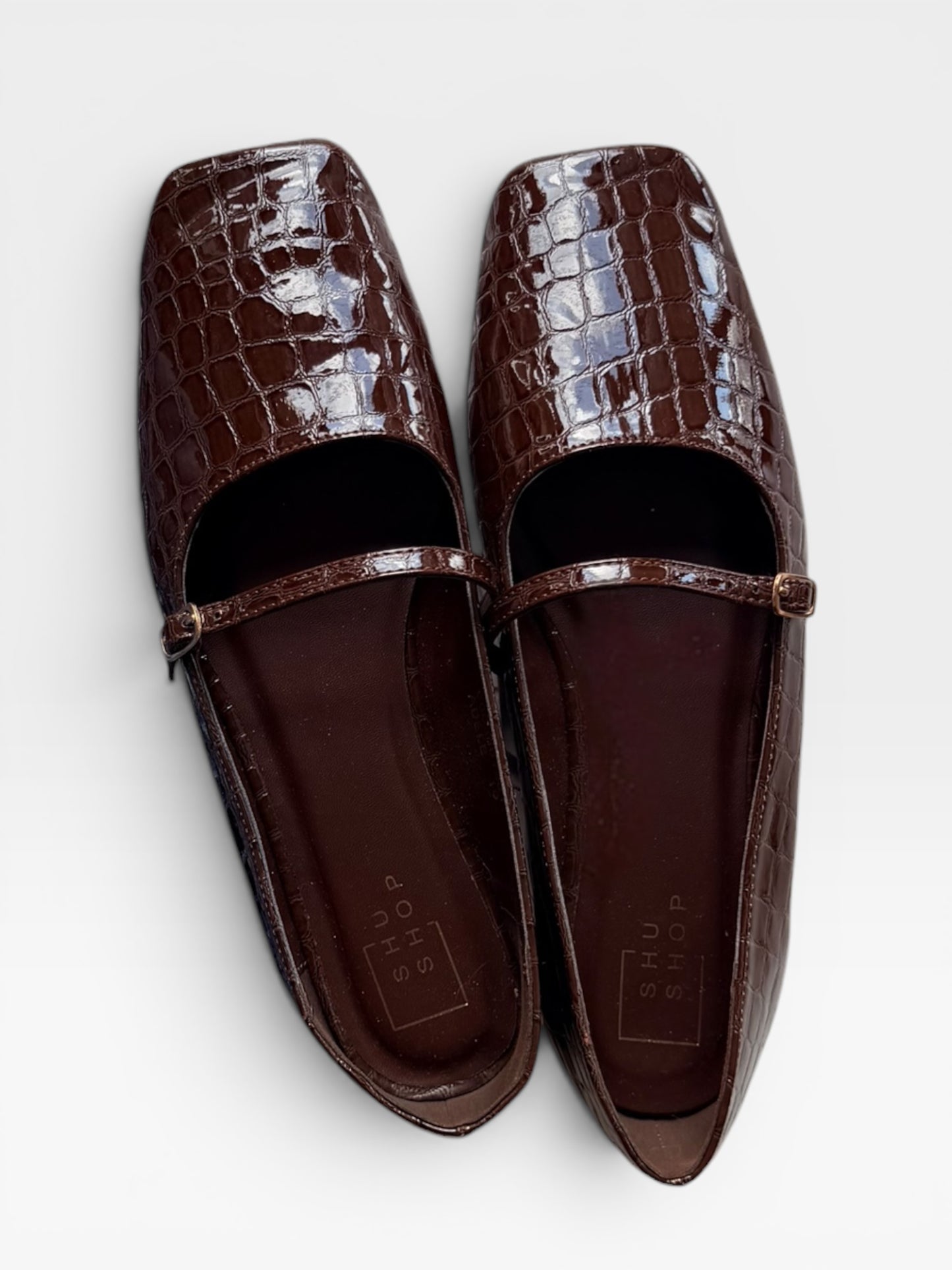 BROWN SHU SHOP SHOES 10
