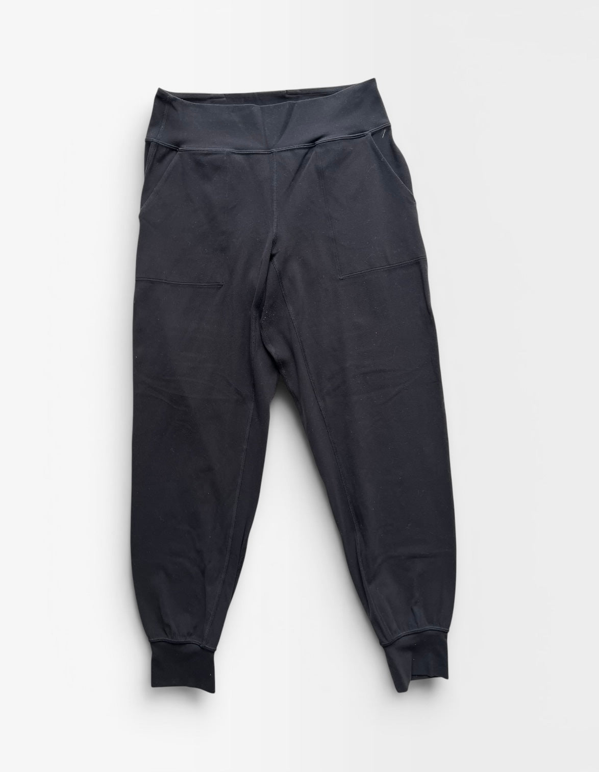 BLACK LULULEMON JOGGERS 8