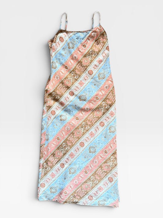 ABERCROMBIE PAISLEY MAXI DRESS M