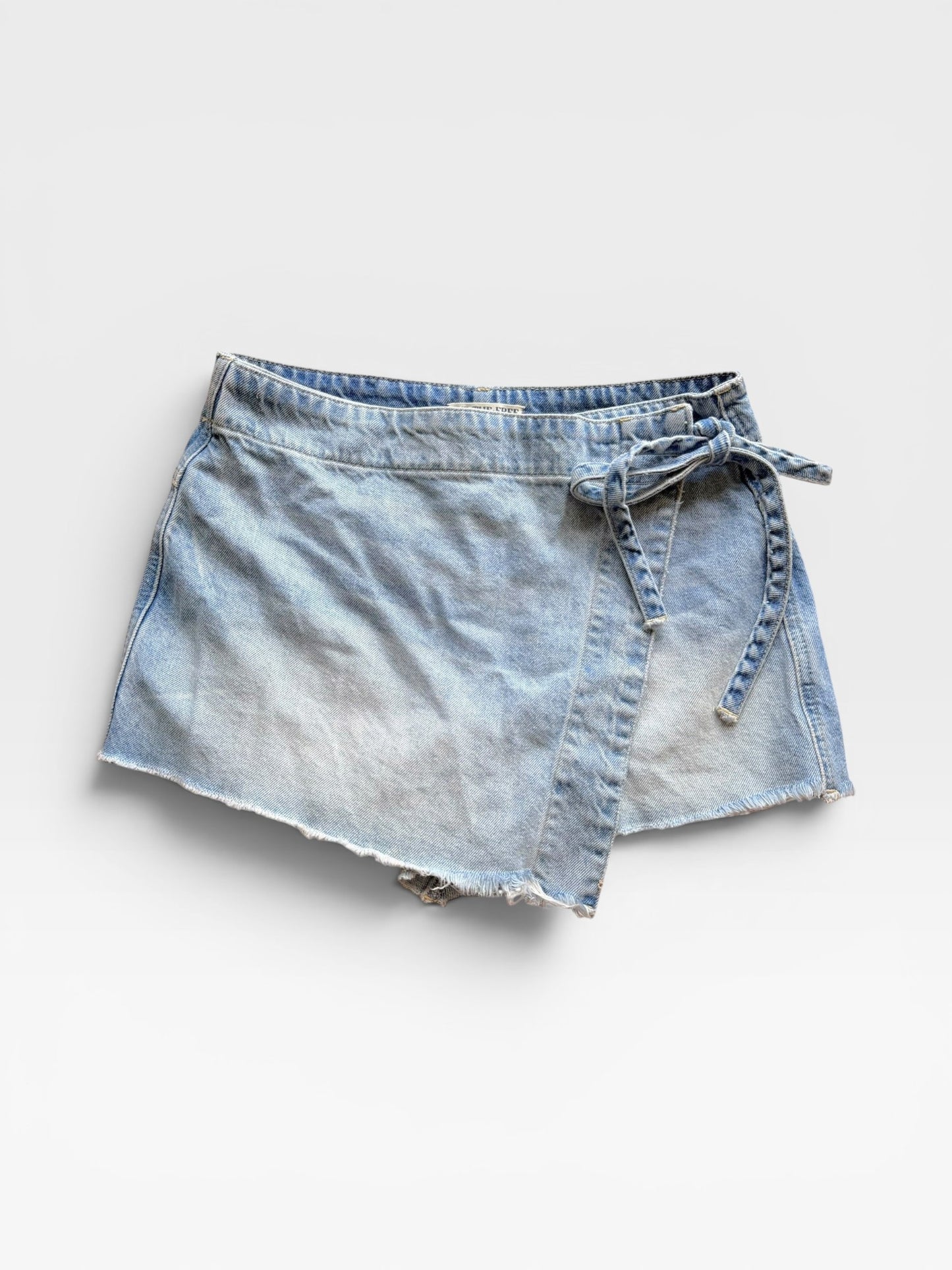DENIM WE THE FREE “EMMY” DENIM SKORT (ORG. $88) 8