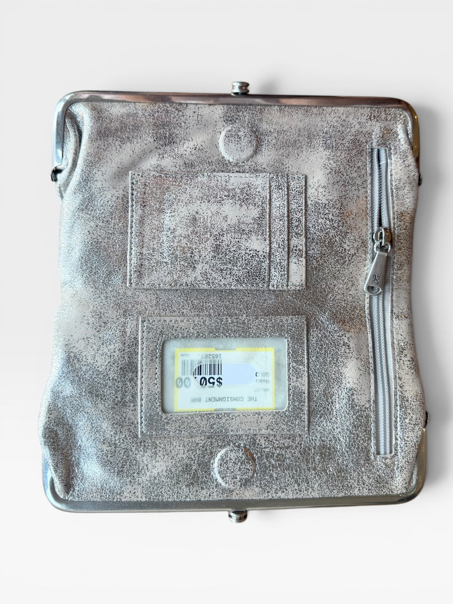 GOLD HOBO WALLET