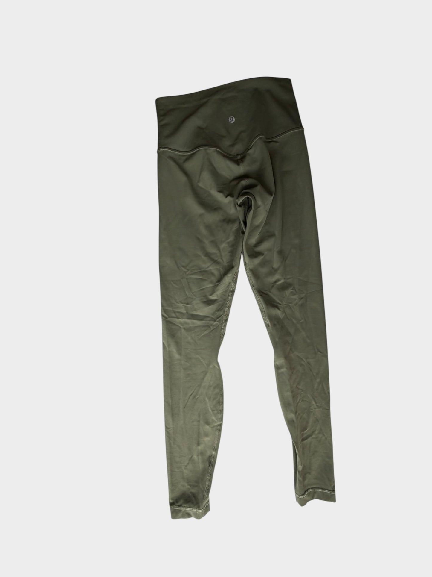 GREEN LULULEMON LEGGINGS 6