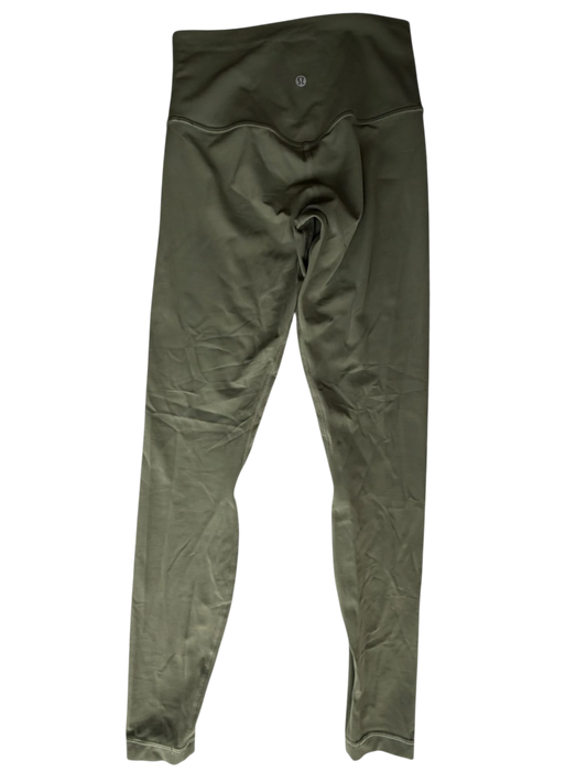 GREEN LULULEMON LEGGINGS 6